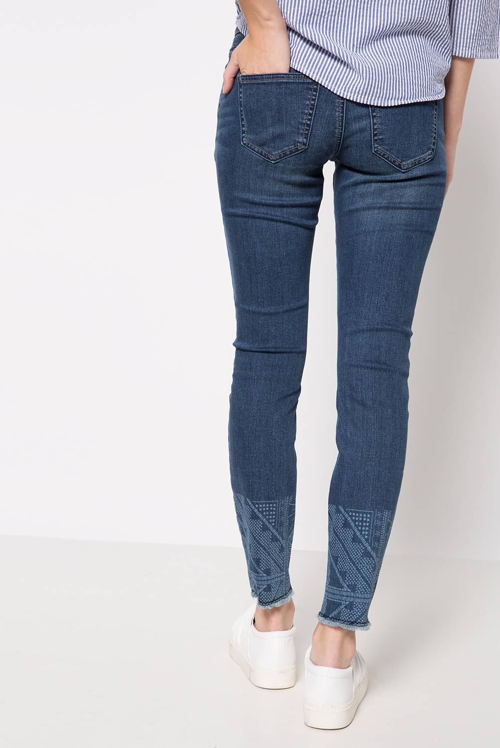 Vero Moda - Jeans Skinny Estampados