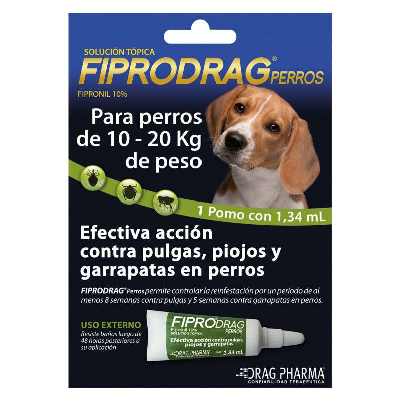 Drag Pharma - MK FIPRO DRAG PERRO 1.34 Ml 10-20 Kg