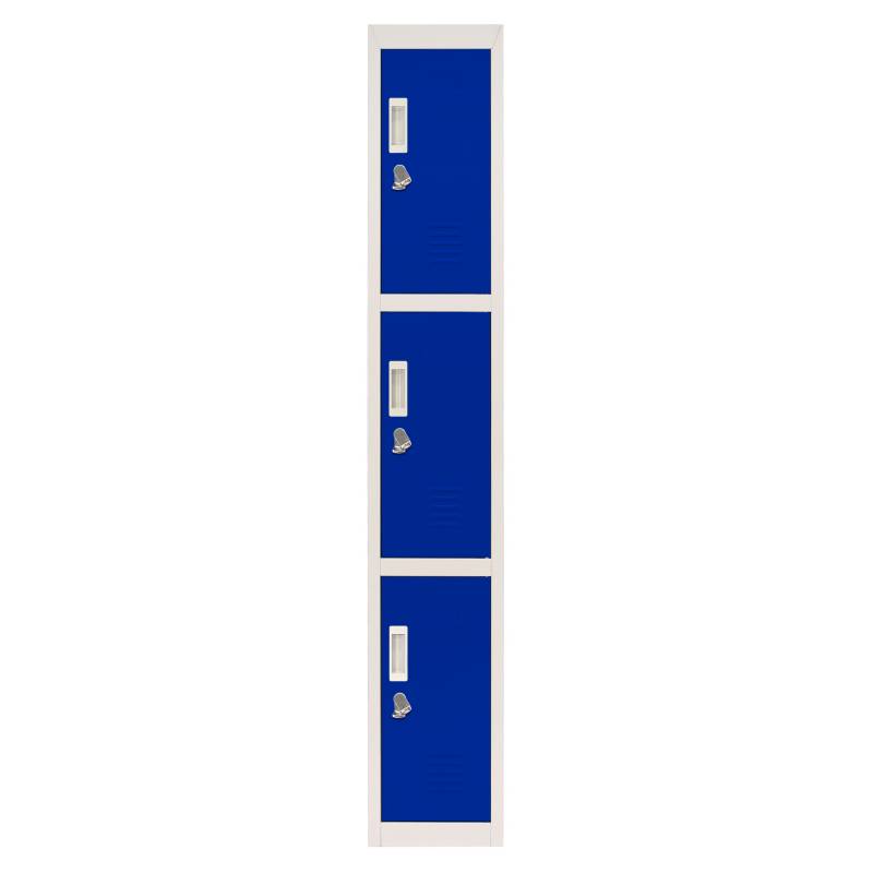 MALETEK - Locker Azul Candado 1 Cuerpo Maletek