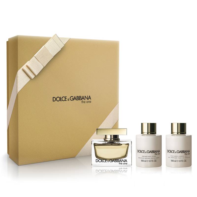 Dolce&Gabbana - Set The One EDP 75 ML + Body Lotion 100 ML + Shower Gel 100 ML