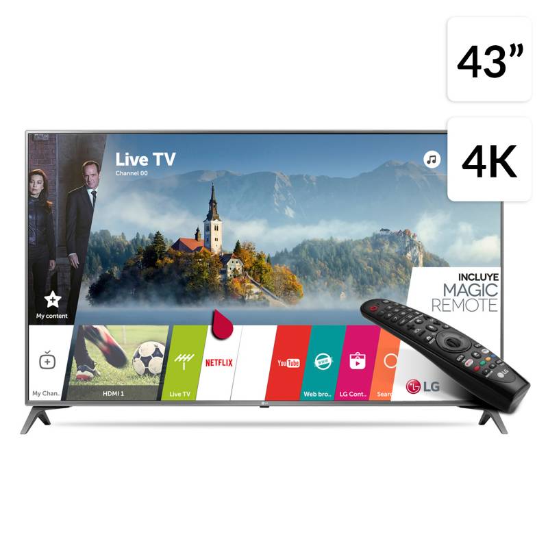 LG - LED 43 43UJ6510 4K Ultra HD Smart TV
