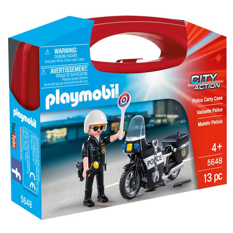 Playmobil - Maletín Estación de Policía