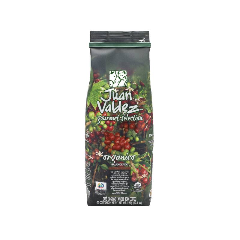 Juan Valdez Café Grano Molido Balanceado Orgánico 283g