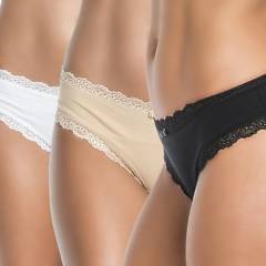 INTIME - Pack de 3 Calzones Mujer Intime