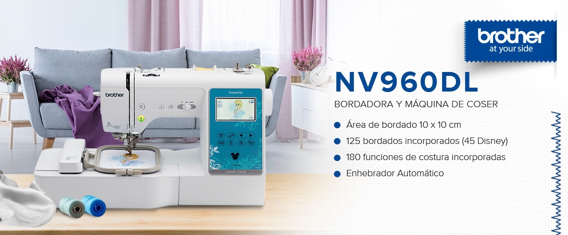 Máquina de coser y bordar NV960DL