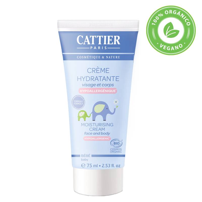 Cattier Crema Hidratante para Cara y Cuerpo - con almendra ...