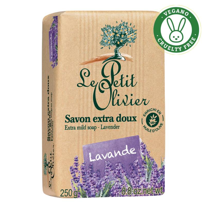 LE PETIT OLIVIER - Jabón Extra Suave - Lavanda 250 G Le Petit Olivier