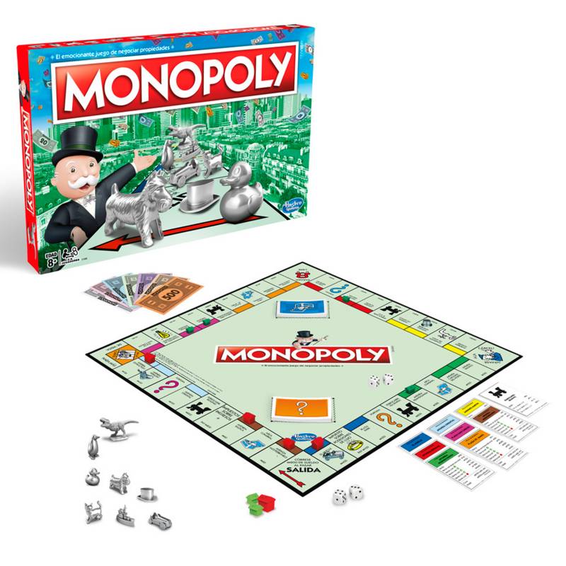 MONOPOLY - Monopoly Juegos De Mesa Hasbro Gaming Clásico