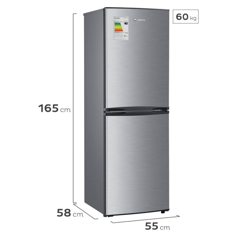 Mademsa Refrigerador Frio Directo Bottom Freezer 231 Lt Nordik 415 Falabella Com
