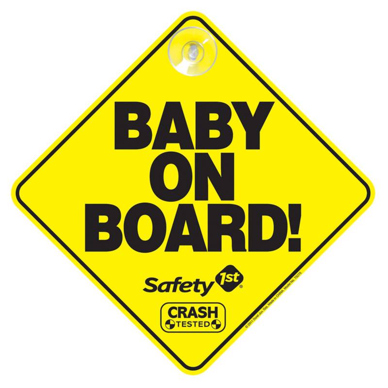 SAFETY 1ST - Letrero Baby On Board