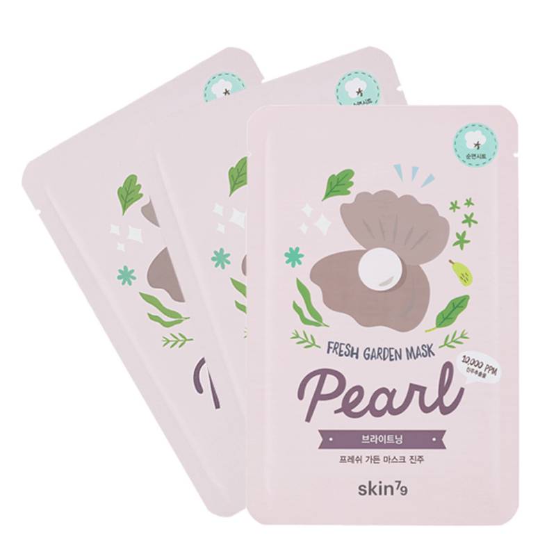 Skin79 - Pack 3 Mascarillas Hidratantes Fresh Garden - Pearl