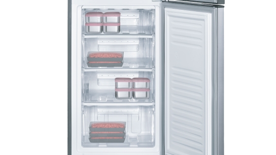 Cajones en el freezer con el Refrigerador Progress 3100 Plus