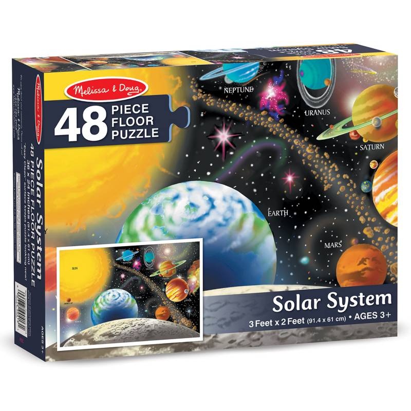 MELISSA & DOUG - Puzzle Sistema Solar 48 Piezas Melissa & Doug