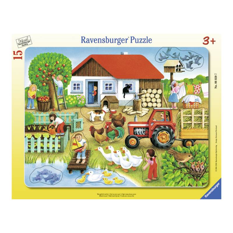 RAVENSBURGER - Caramba Ravensburger Puzzle Enmarcado La Granja