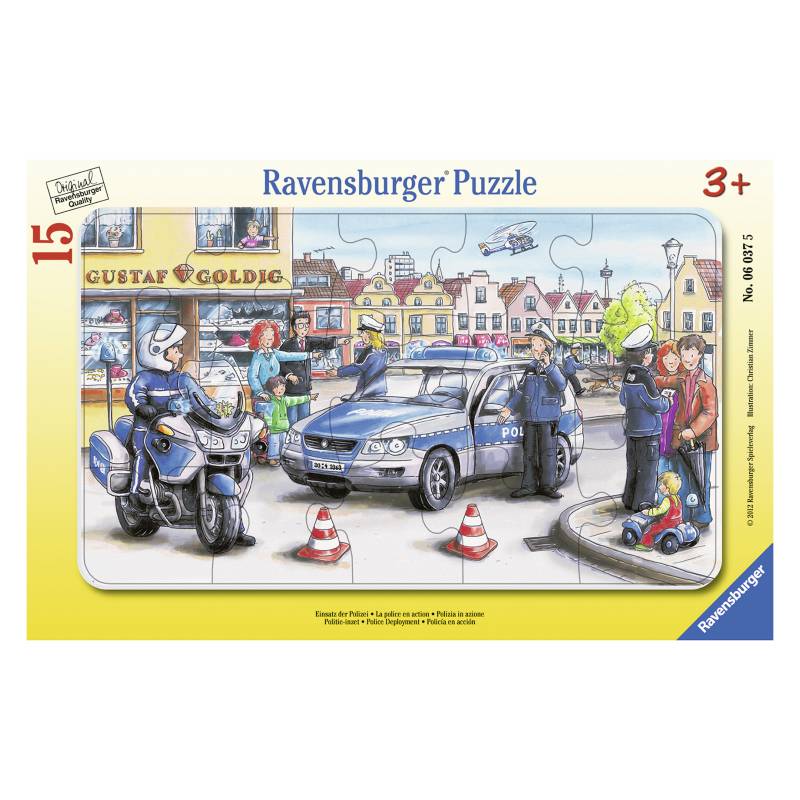 RAVENSBURGER - Caramba Ravensburger Puzzle Enmarcado La Policia