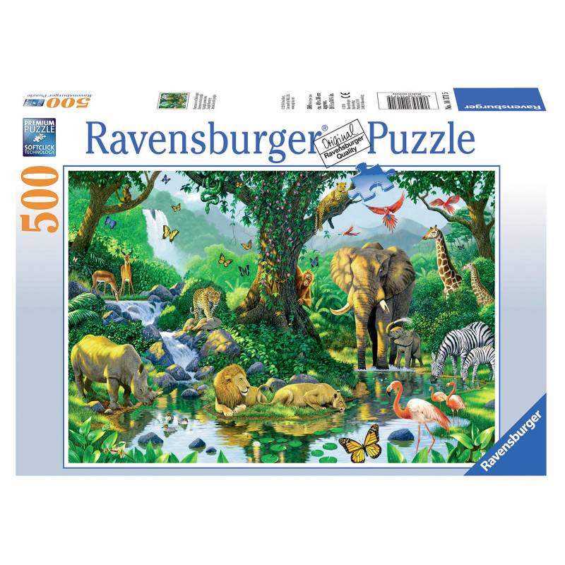 RAVENSBURGER - Ravensburger Puzzle Armonía en la Selva - 500 Piezas