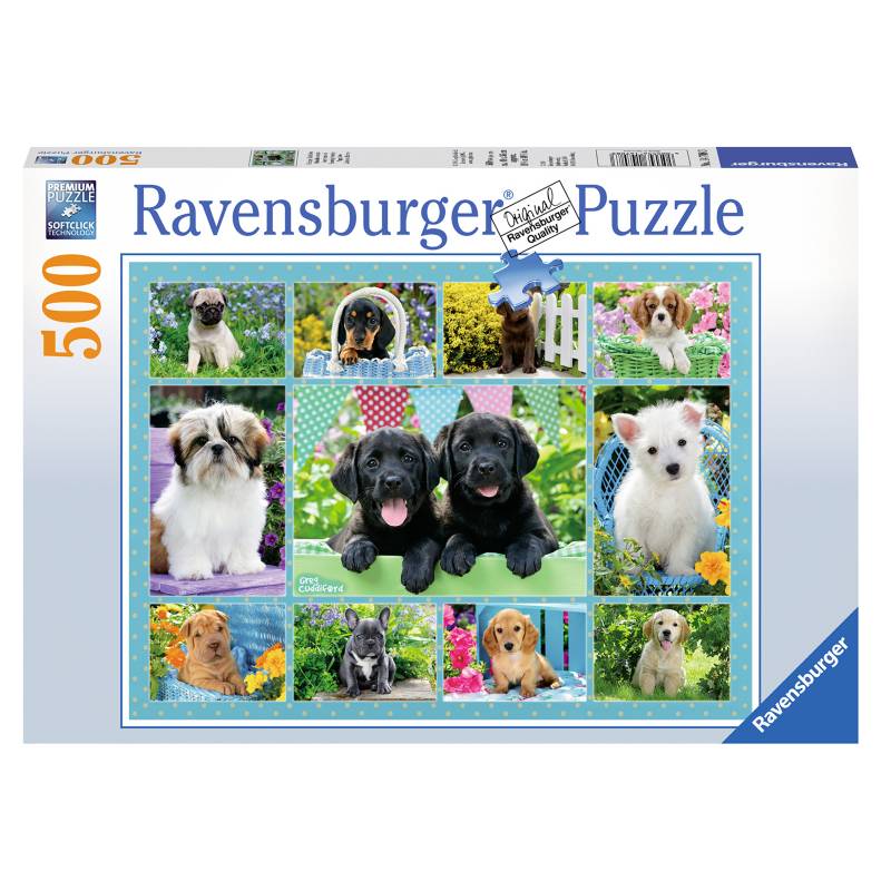 RAVENSBURGER - Puzzles Ravensburger Cute Puppies 500