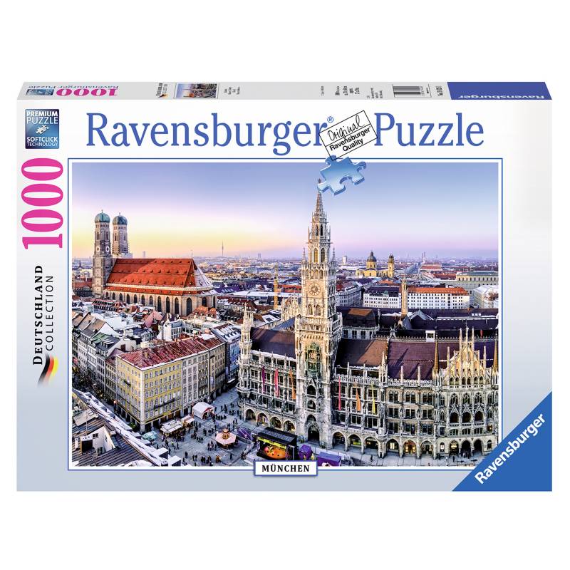 RAVENSBURGER - Puzzle Munich 1000 Piezas Ravensburger