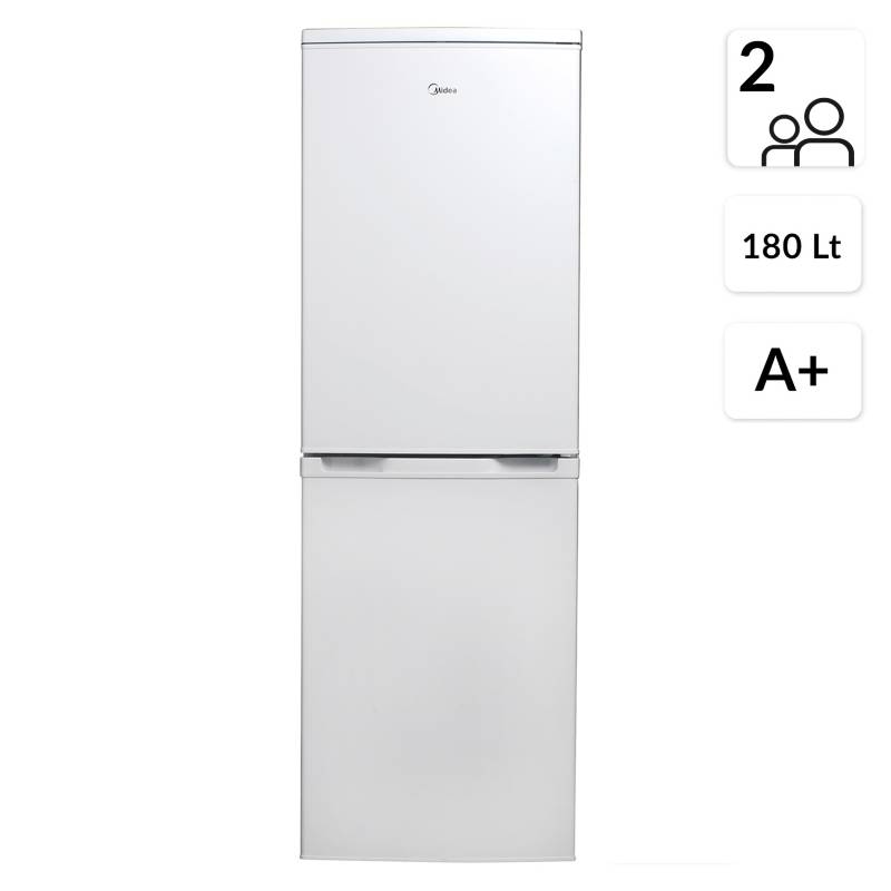 Midea - Refrigerador Frío Directo 180 lt MRFI-1800B234RN
