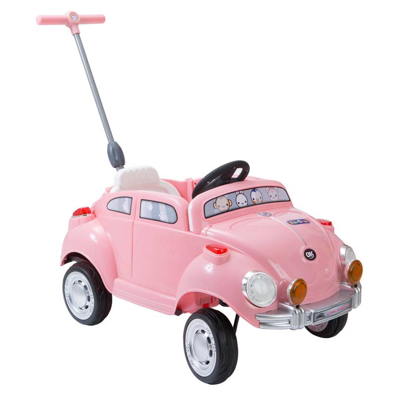 Kidscool - Auto de Arrastre Rosado Pushing Car