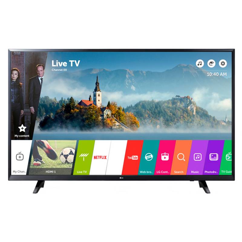 LG - LED 49" 49UJ6200 4K ultra HD Smart TV 
