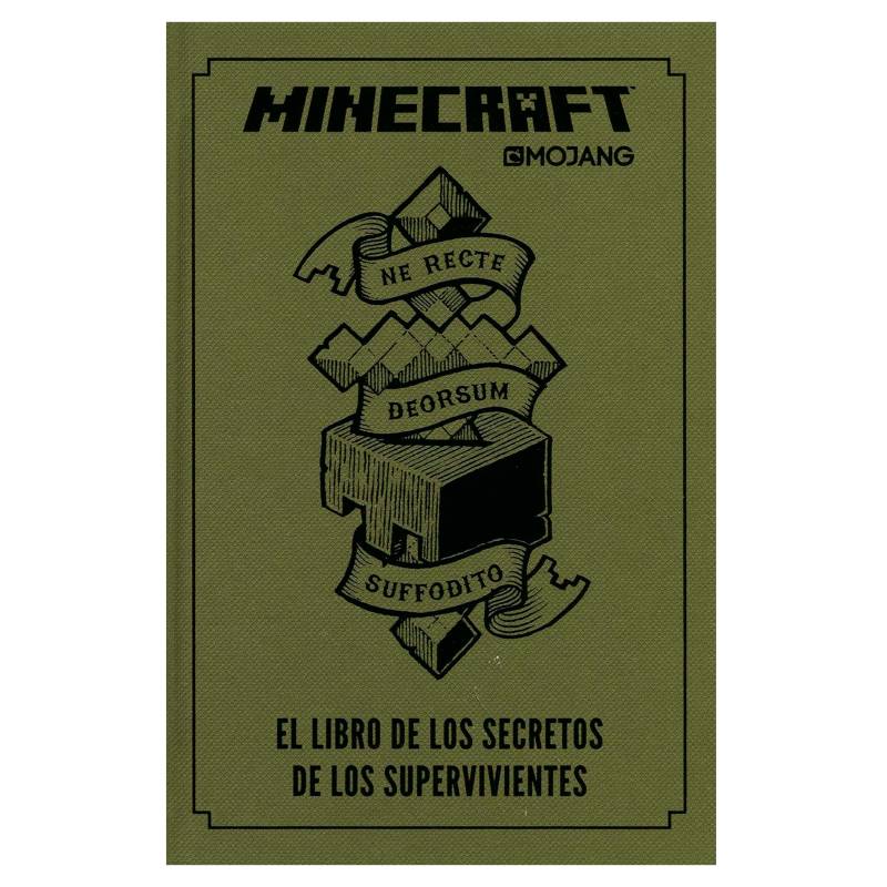SOCOART CRISTAL D'ART - Minecraft. El Libro De Secretos De Los Supervivientes