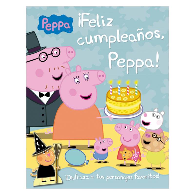 Socoart Cristal D'Art - Peppa Pig. Feliz Cumpleaños