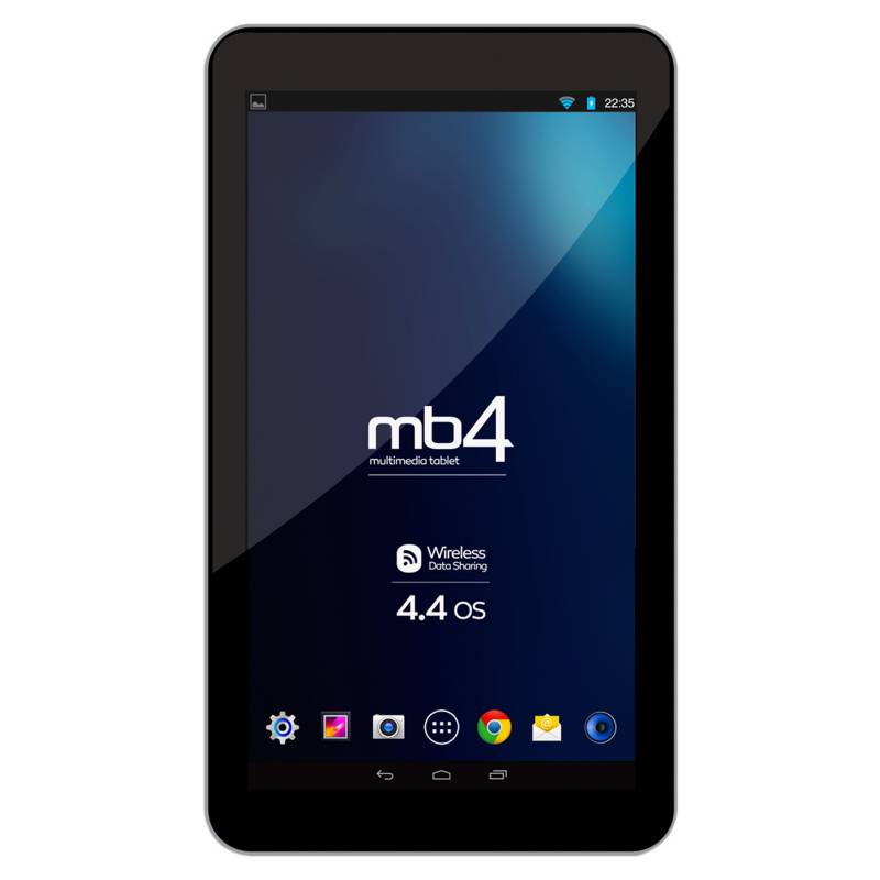 Microlab - Tablet Quad Core 8GB 7" Plateado + Cargador 220V