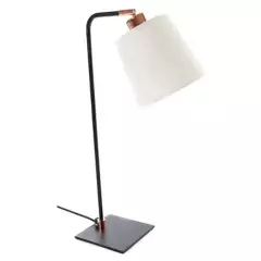 DISEÑO 3 - Lámpara Velador Negra Cobre Diseño 3