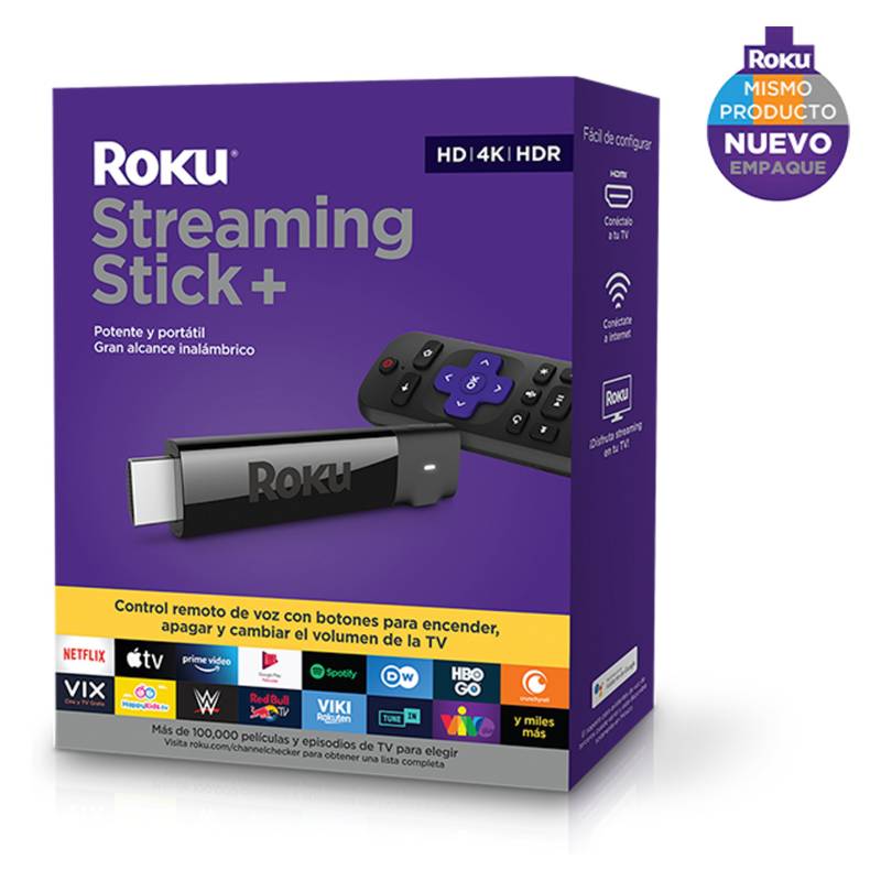 ROKU - Roku Streaming Stick + Dispositivo De Streaming Hd/ 4K/Hdr