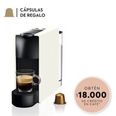 NESPRESSO - Cafetera Essenza Mini C30 Blanca Nespresso