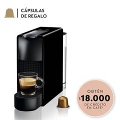 NESPRESSO - Cafetera Essenza Mini C30 Negra Nespresso