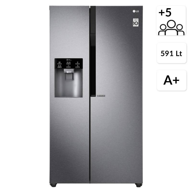 LG - Refrigerador Side by Side 591 Lt LS63SPGK