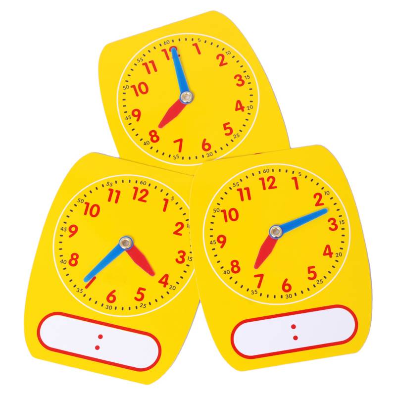 Dactic - Reloj Ejercicio Plástico 5 Unidades