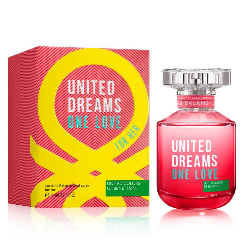 BENETTON - United Dreams One Love EDT 80 ml  Femenina