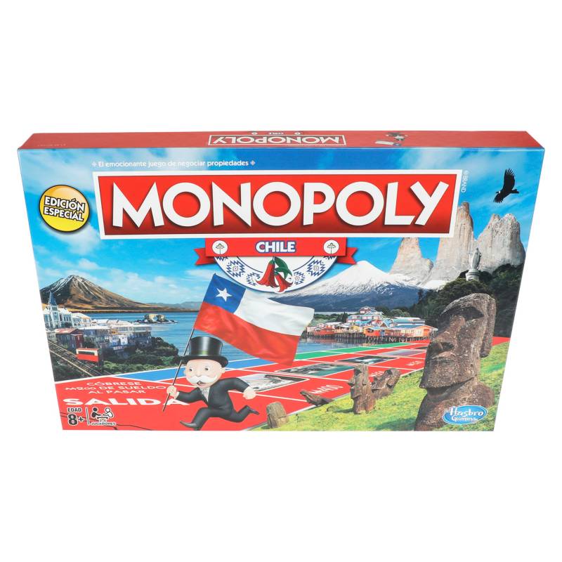 MONOPOLY Juegos De Mesa Monopoly Chile Nuevo - Falabella.com