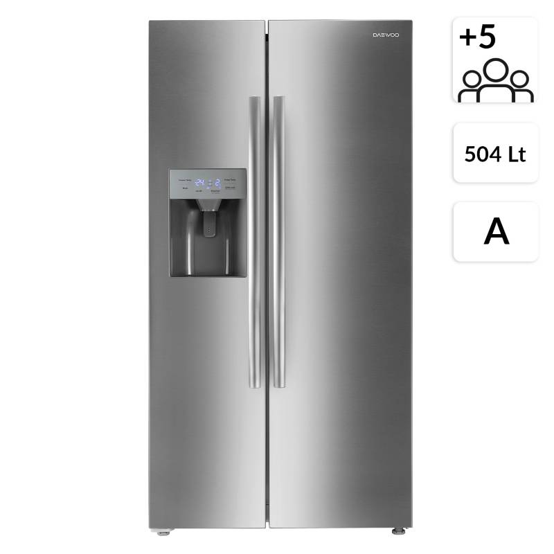 Daewoo - Refrigerador Side by Side 504 lt FRS-K7500DXA