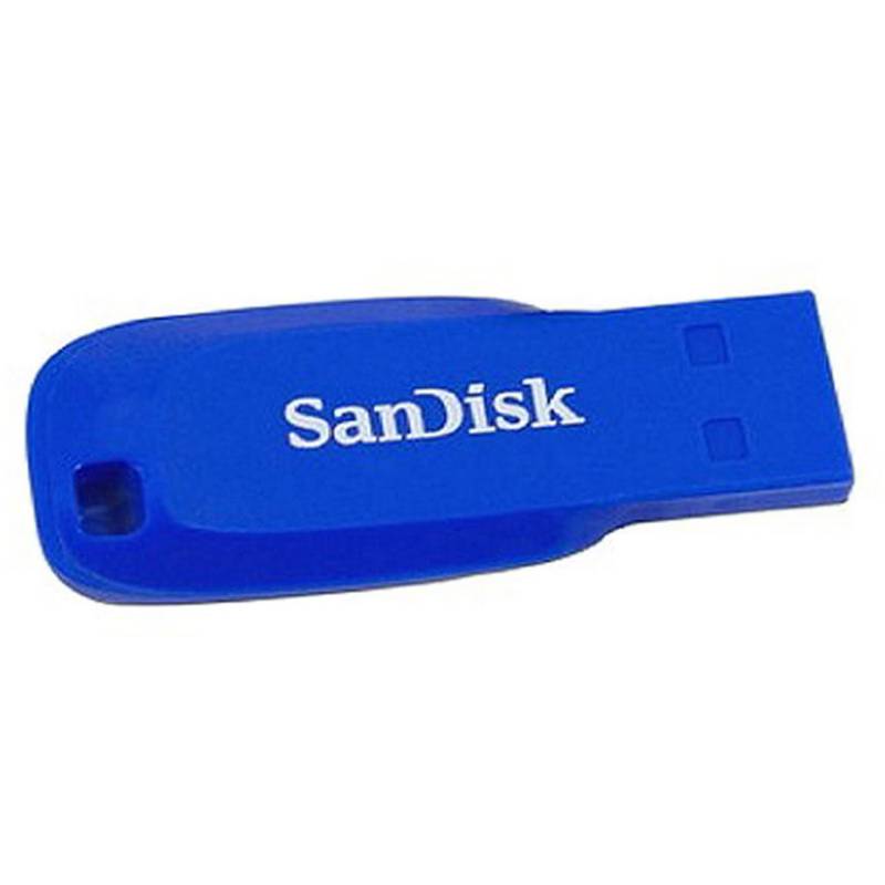 Sandisk - Pendrive Cruzer Blade 16Gb Azul
