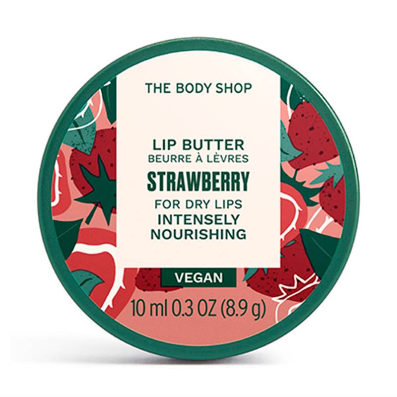 THE BODY SHOP - Crema Lip Butter Strawberry 10Ml The Body Shop