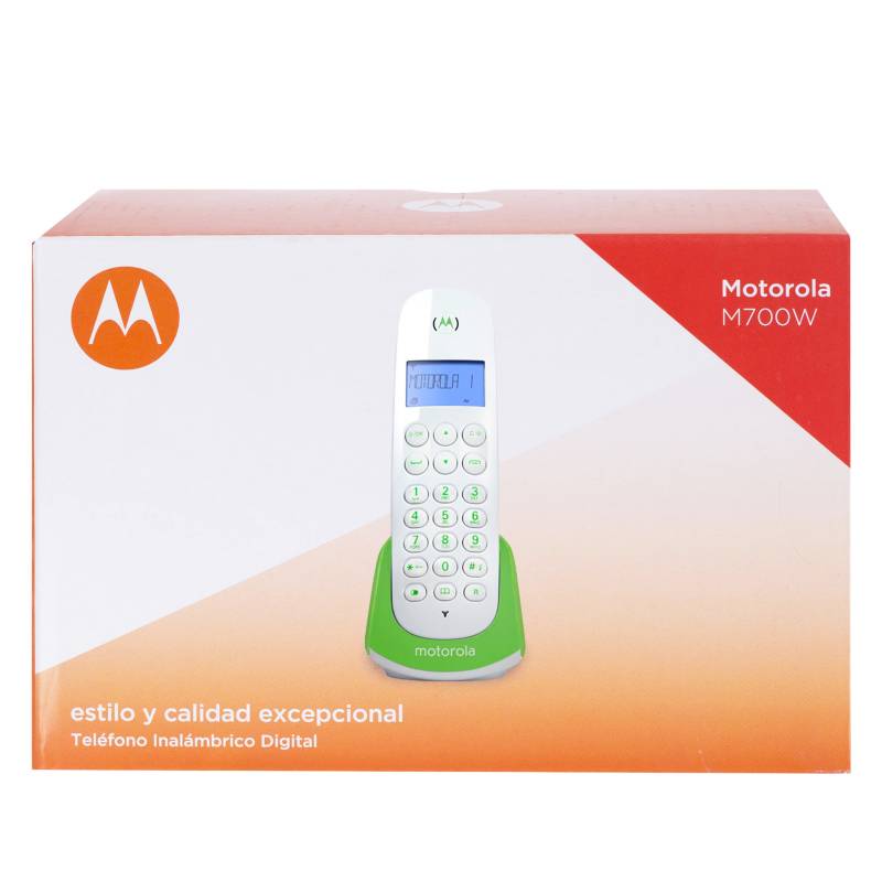 Motorola - Teléfono Inalámbrico Dect Verdemotorola Moto G6 Play.