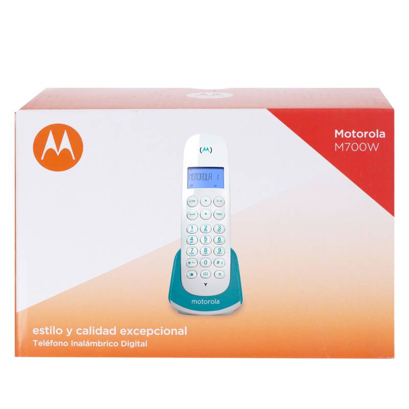 Motorola - Teléfono Inalámbrico Dect Azulnokia 2.1.