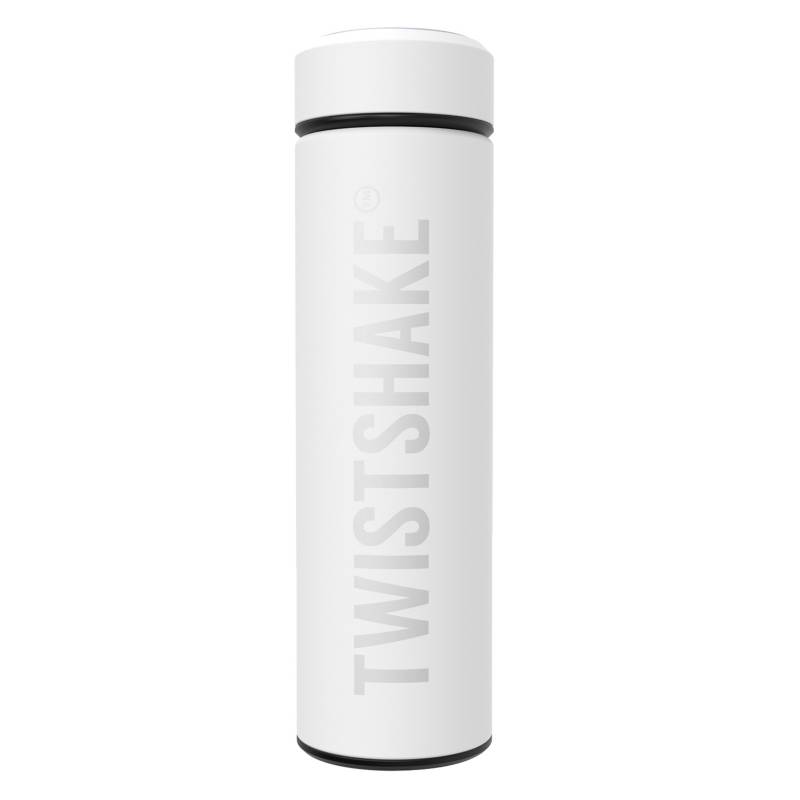 TWISTSHAKE - Termo Para Agua Hot & Cold 420 Ml Blanco Twistshake