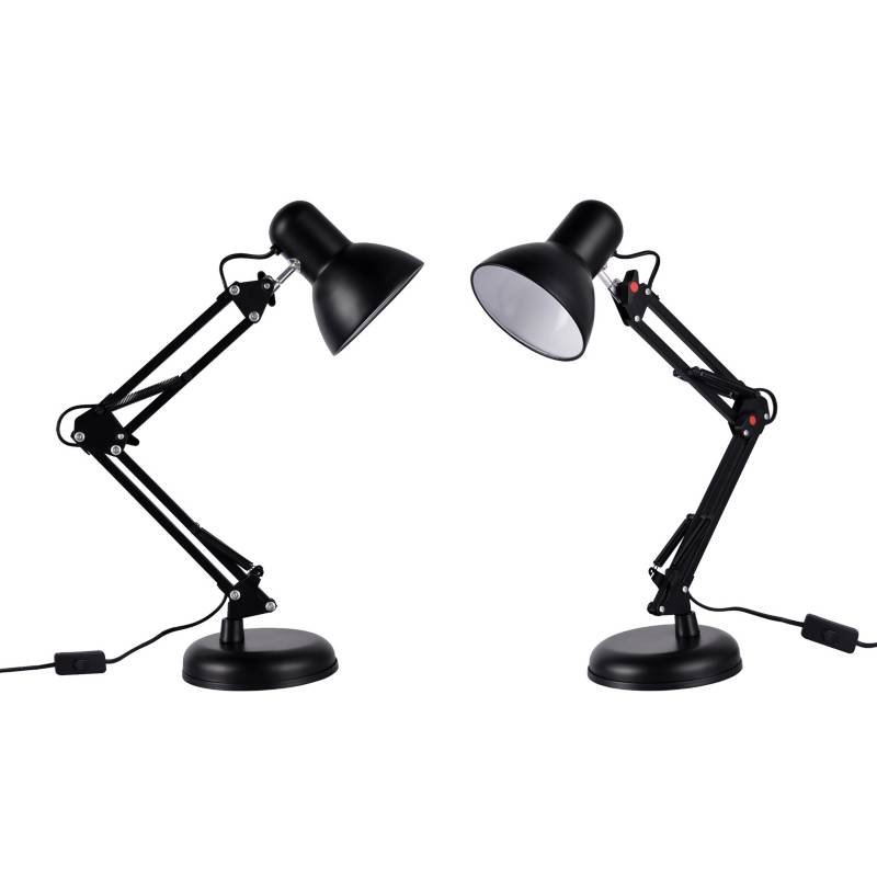Diseño 3 - Pack 2 Lámparas Pixar Negro