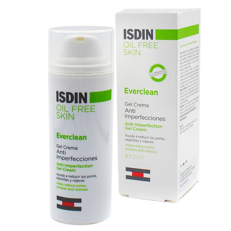 ISDIN - Everclean Gel Crema Anti imperfecciones 50 ML