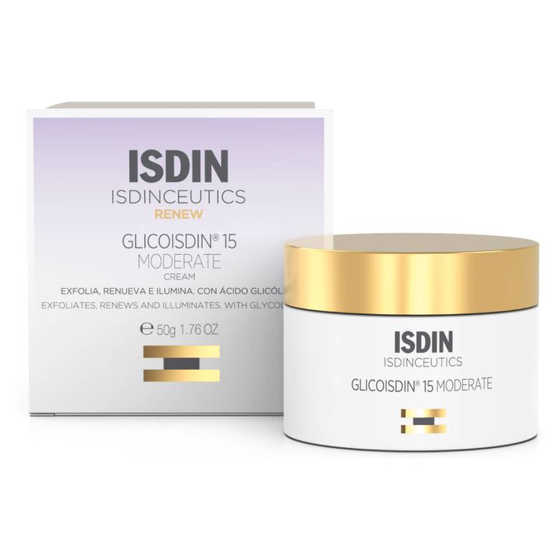 ISDIN - Crema Peeling Antiedad y Antimanchas Piel Seca Glicoisdin 15% 50 ml ISDIN