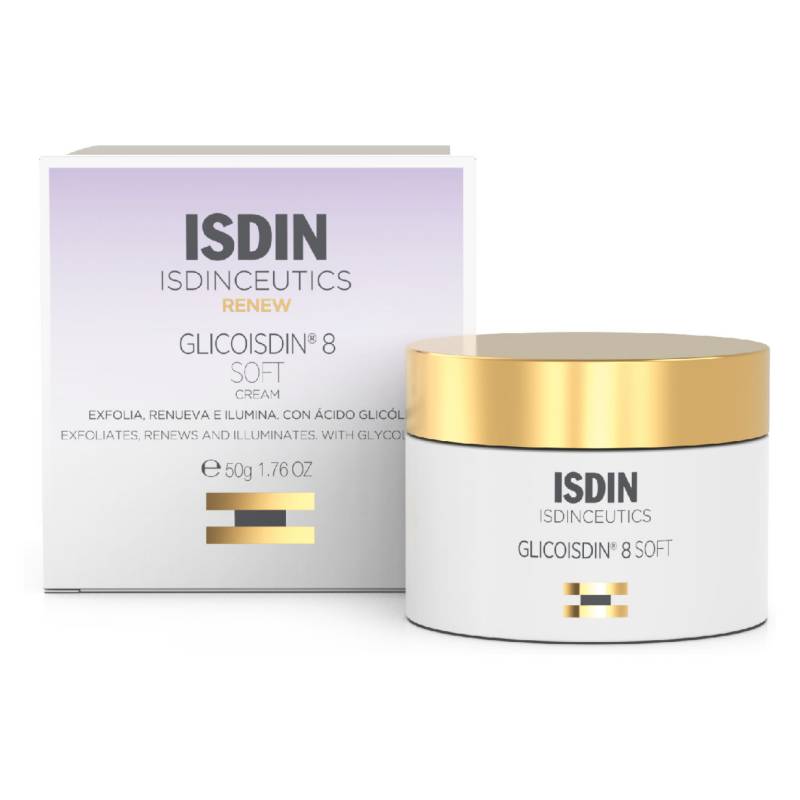 ISDIN - Crema Peeling Antiedad y Antimanchas Piel Seca Glicoisdin 8% 50 ml