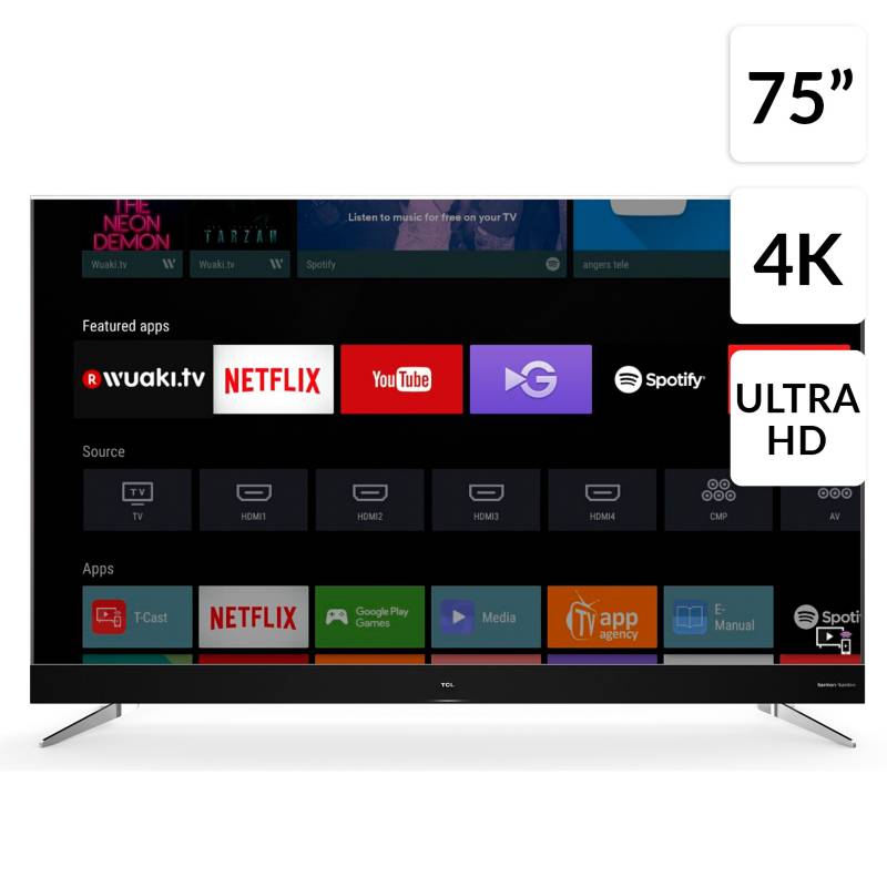 TCL - Led 75" 75C2 Android Tv 4K Ultra Hd Smart Tv