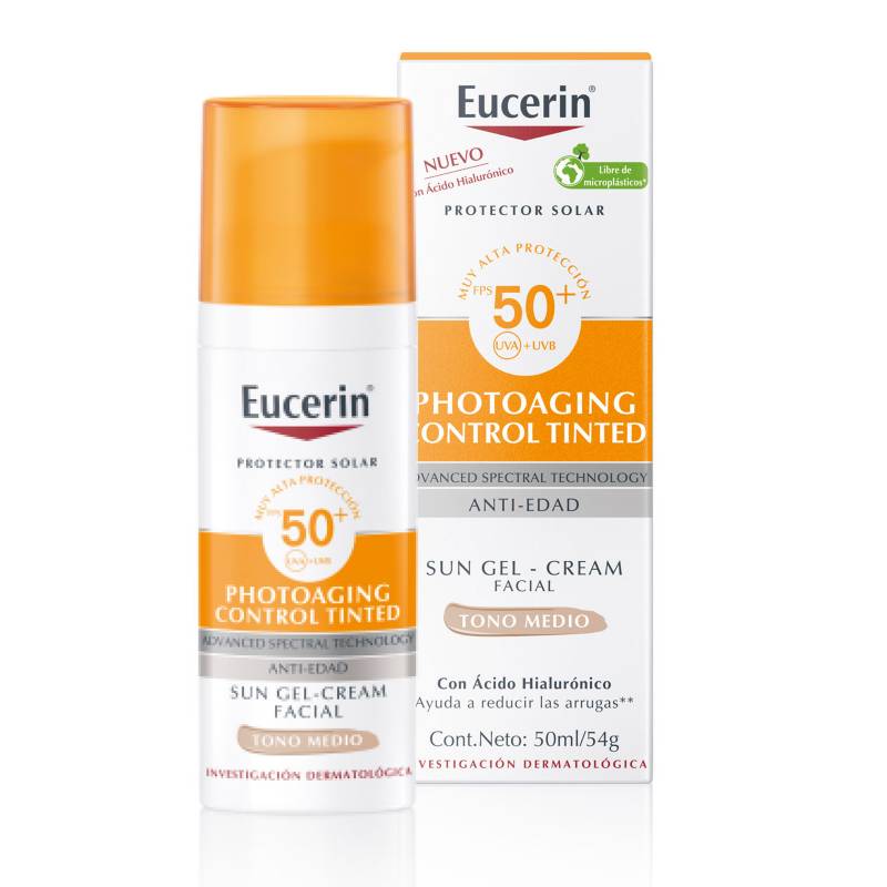 EUCERIN - Protector Solar Facial CC Cream con Color SPF 50 50ml
