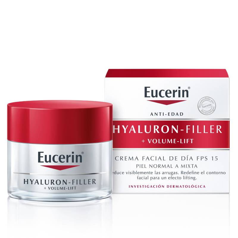 EUCERIN - Crema Antiarrugas + Volumen Día Hyaluron-Filler FPS 15