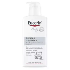 EUCERIN - Limpiador 2 En 1 Baño & Shampoo Eucerin